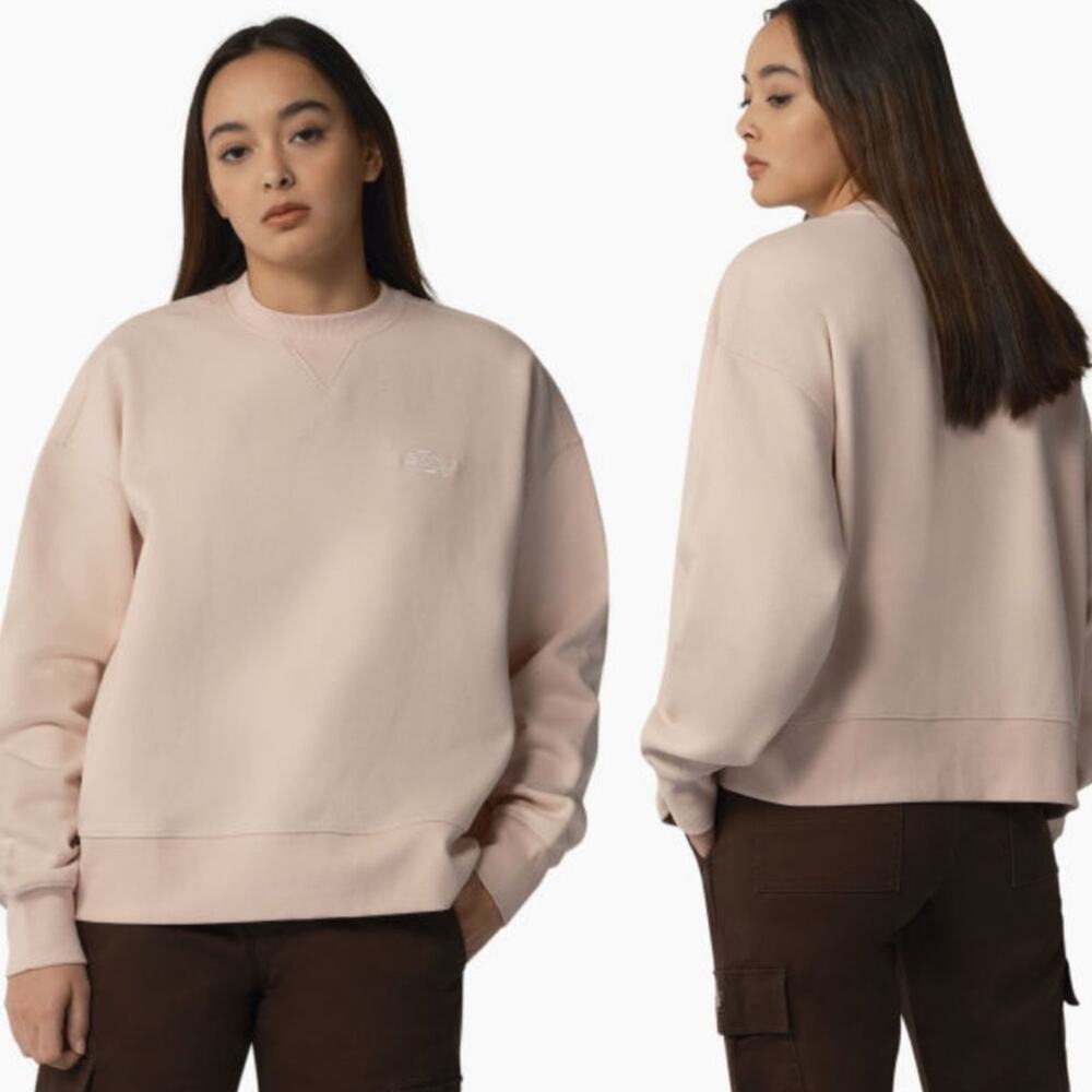 Dickies Light Pink Summerdale Crew Neck Sweatshirt